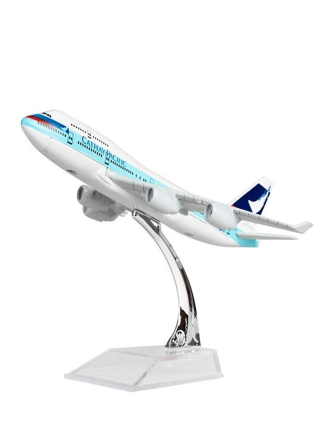 Toytle Cathay Pacific Boeing 747 16cm Alloy Metal Model Aircraft Airplane, Multicolor - Image 1
